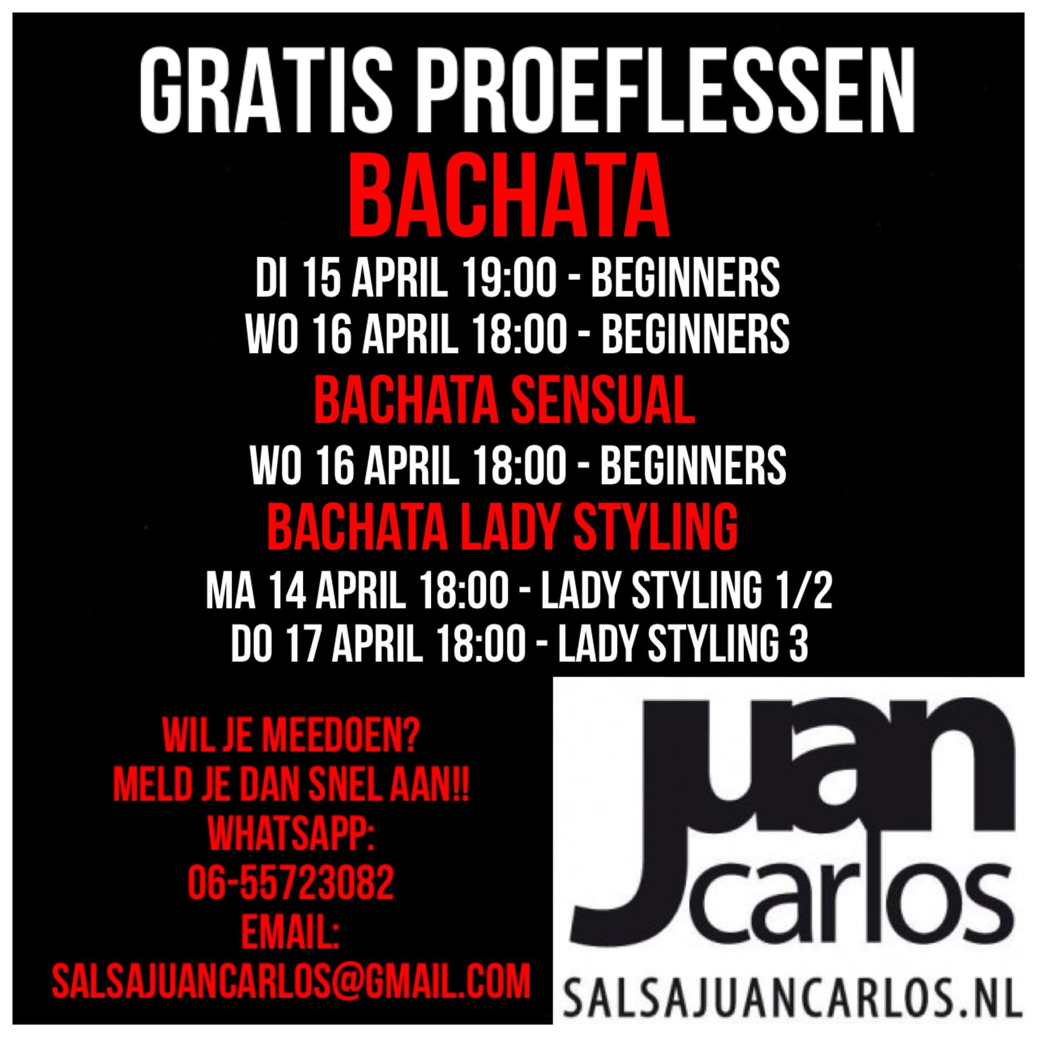 Proeflessen Bachata