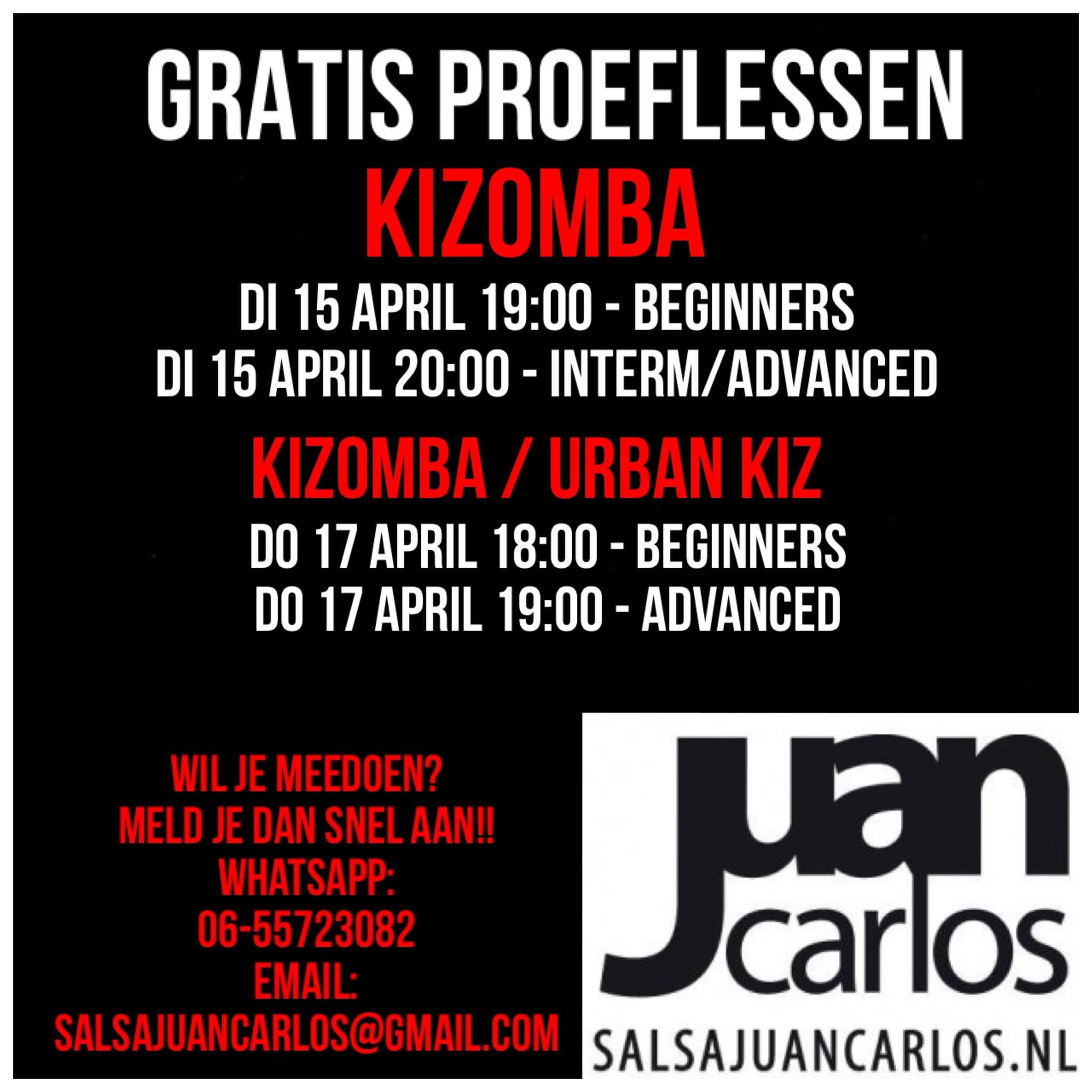 Proeflessen Kizomba